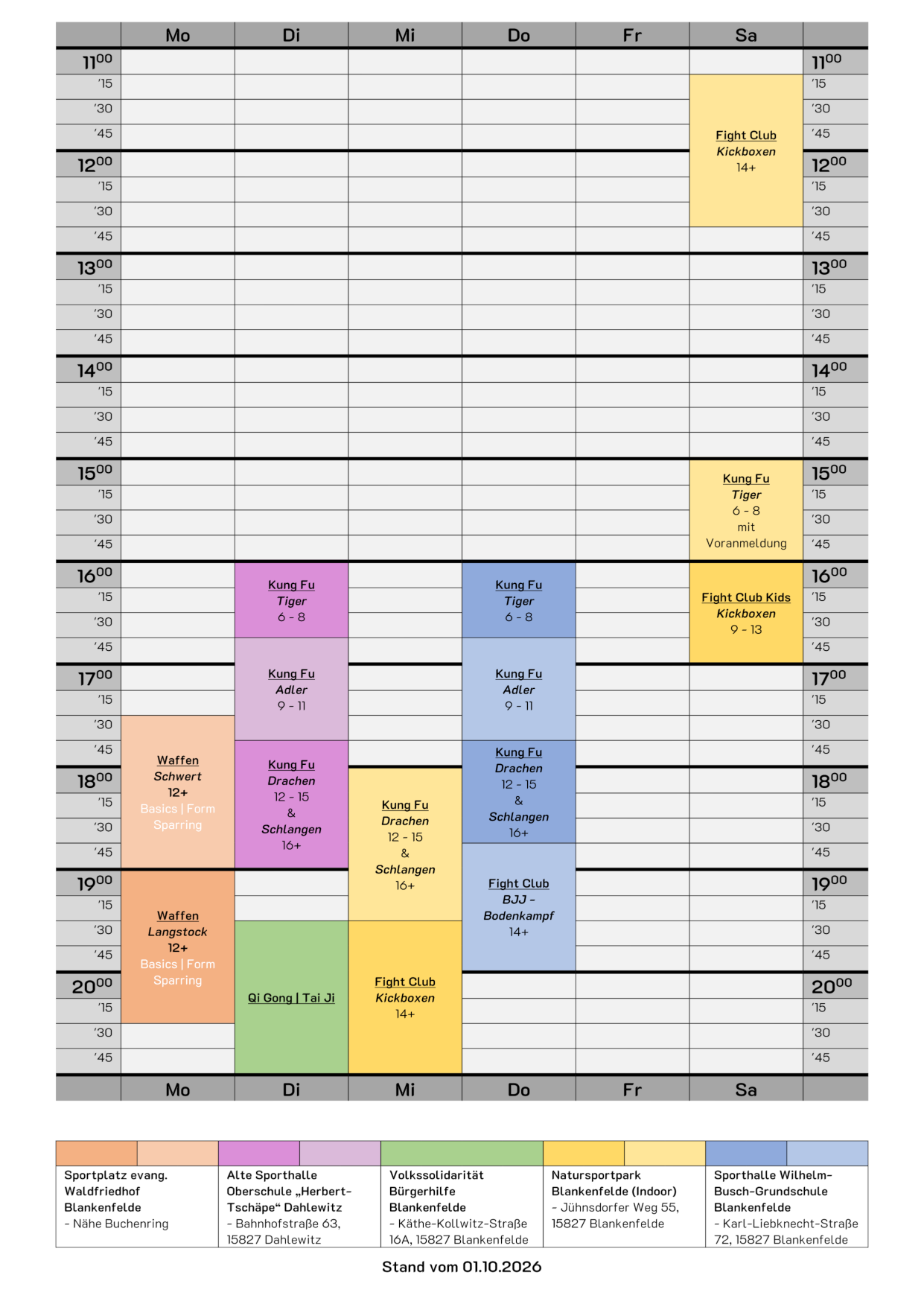 Stundenplan